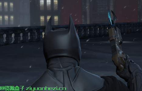 蝙蝠侠：阿卡姆起源 金青铜抓钩枪