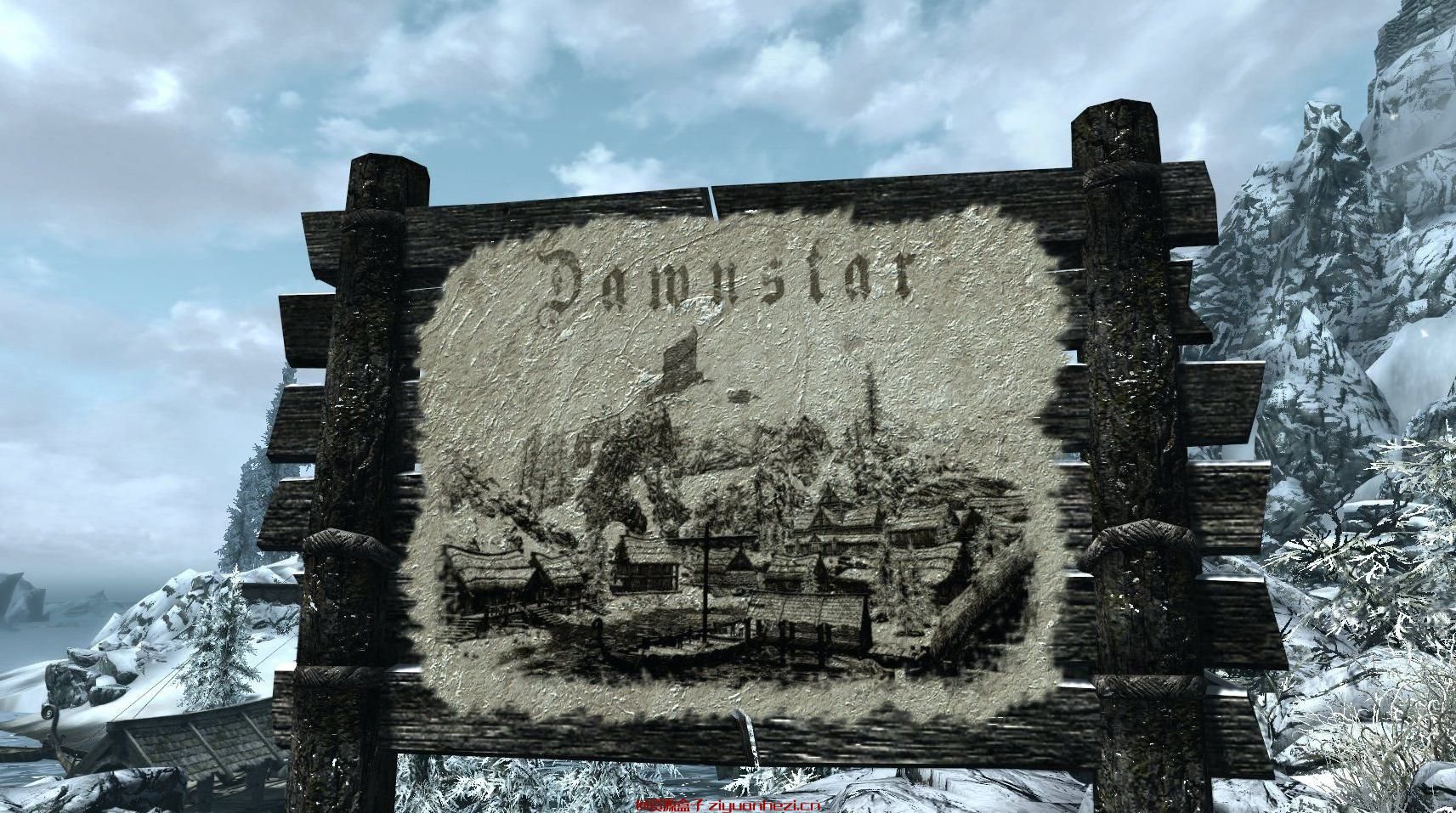 上古卷轴5:天际 海报MOD,为天际增添艺术气息!