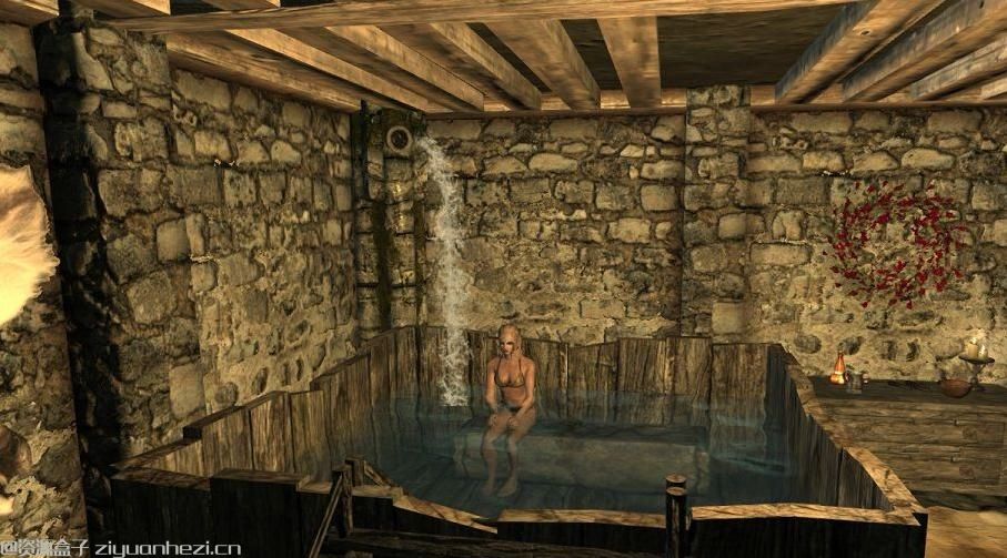 上古卷轴5:天际 旅馆洗澡房 汉化版