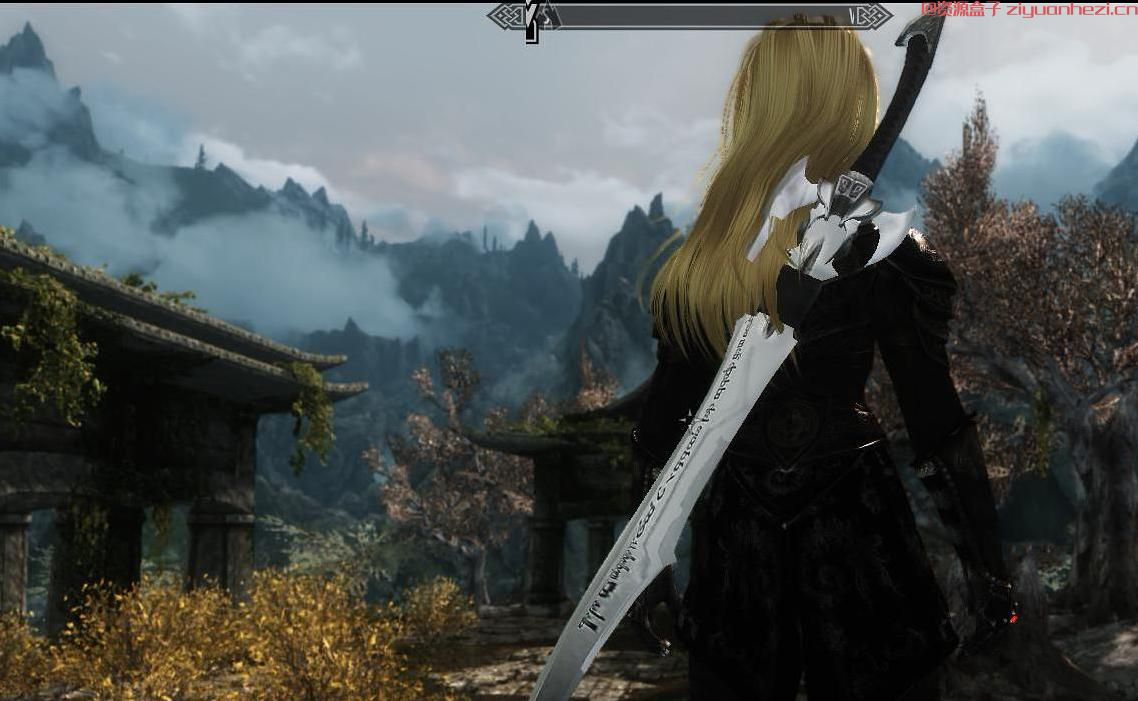 上古卷轴5:天际 三把惊鸿双手剑 中箭组修改版