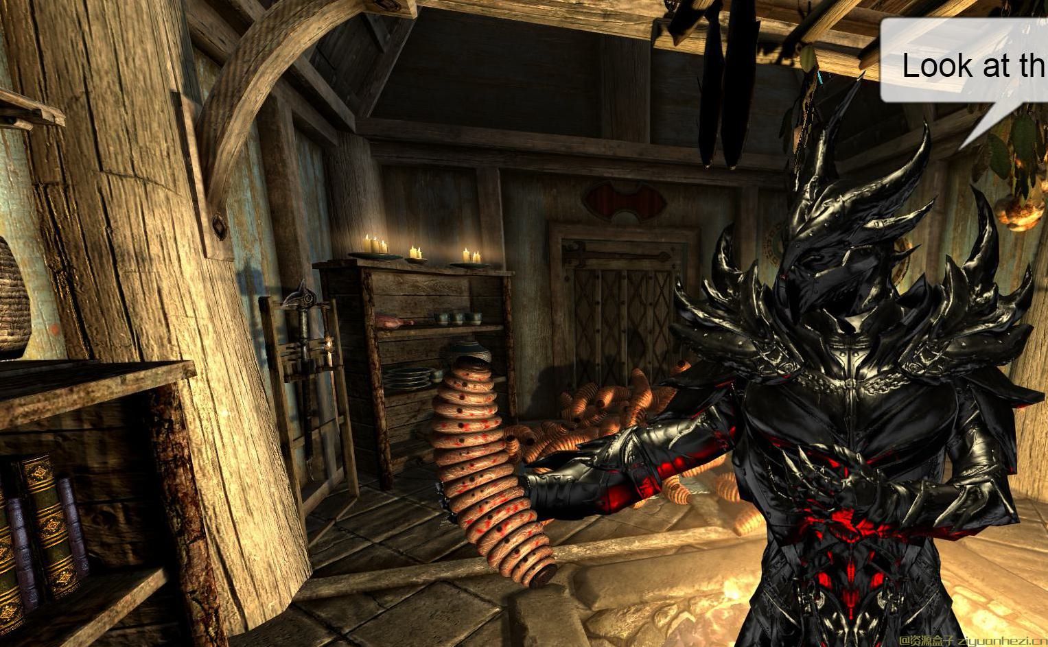 上古卷轴5:天际 重口味MOD 幼虫召唤术 汉化版