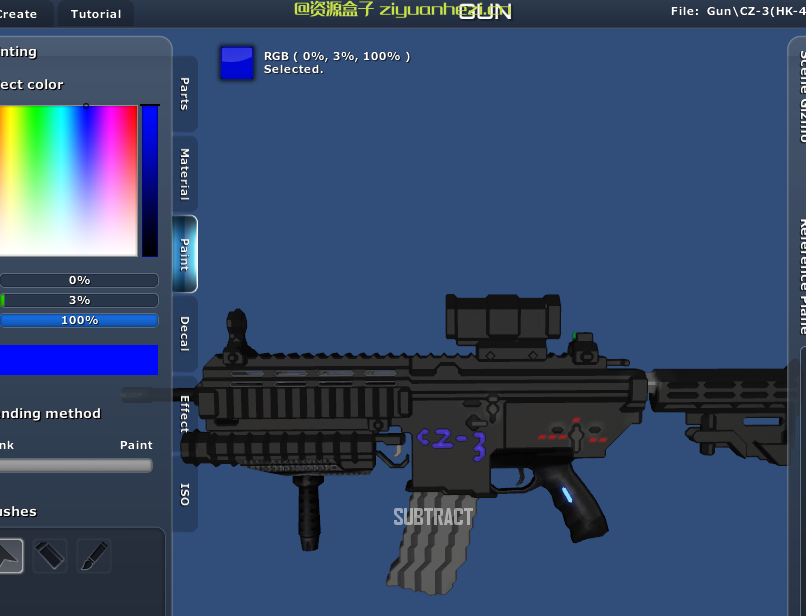 星球探险家 战术HK416枪械MOD