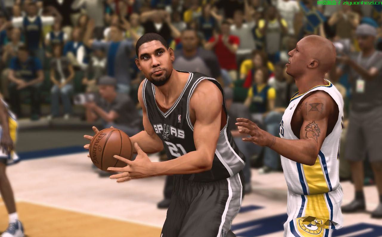 NBA2K14 次时代邓肯高清面补