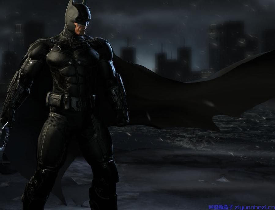 蝙蝠侠:阿卡姆起源 黑色混合服装