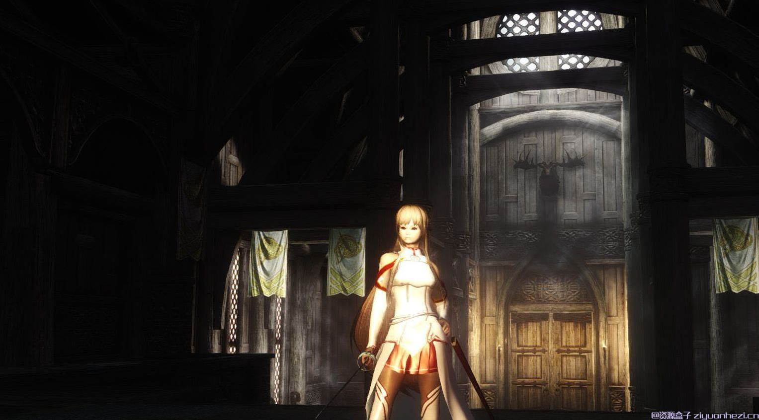 上古卷轴5：天际 结城明日奈同人装备