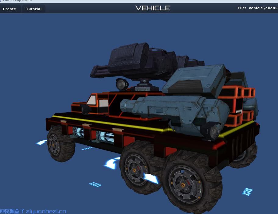 星球探险家 悍马越野车MOD