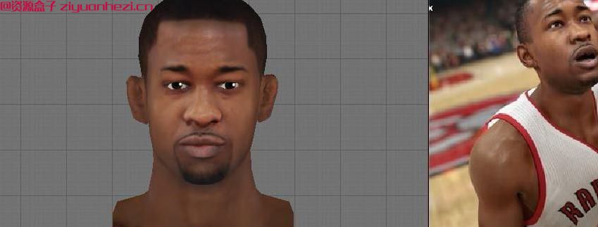 NBA2K14 扣篮王罗斯高清面补