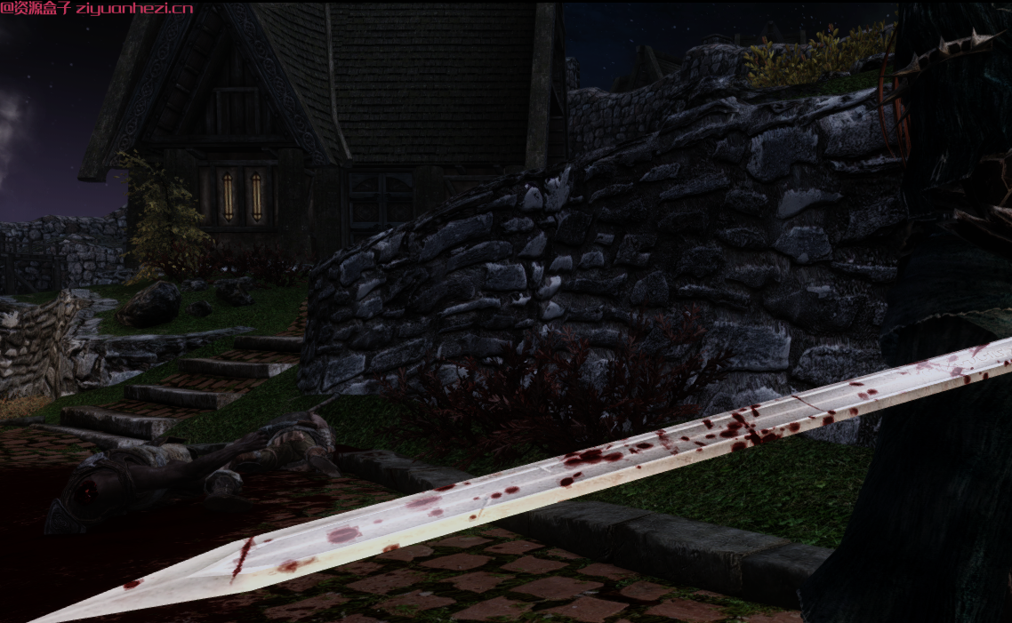 上古卷轴5:天际 地狱之心双手剑