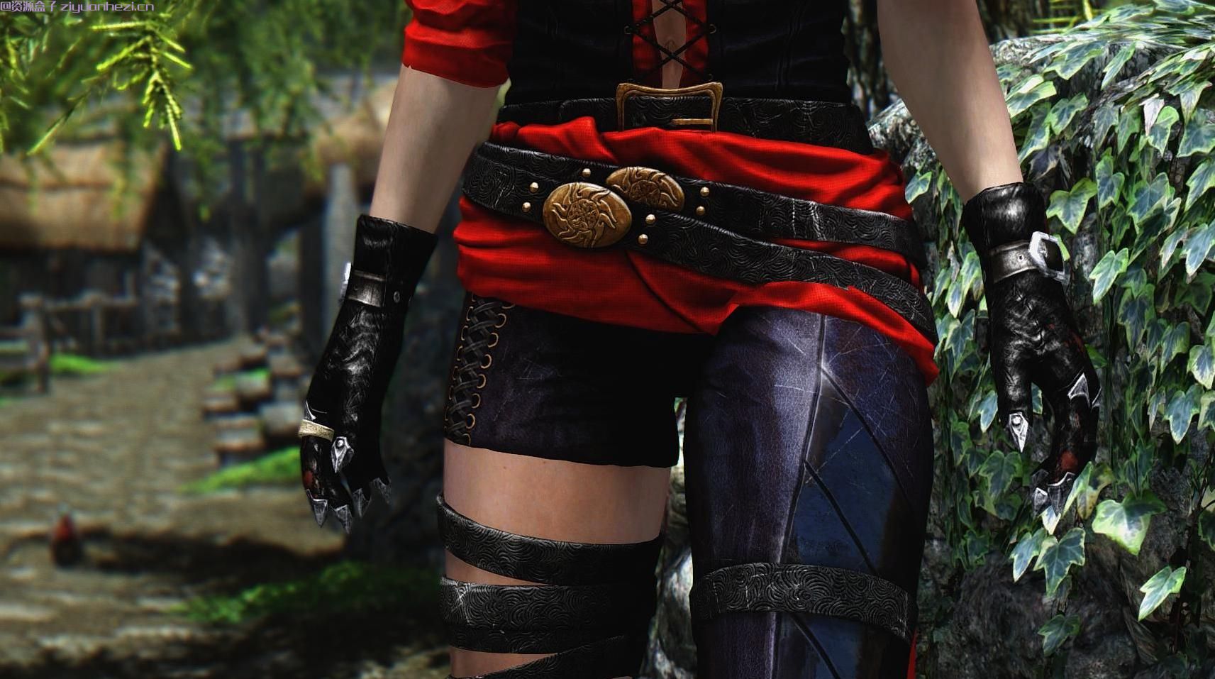 上古卷轴5：天际 红色破晓刺客套装