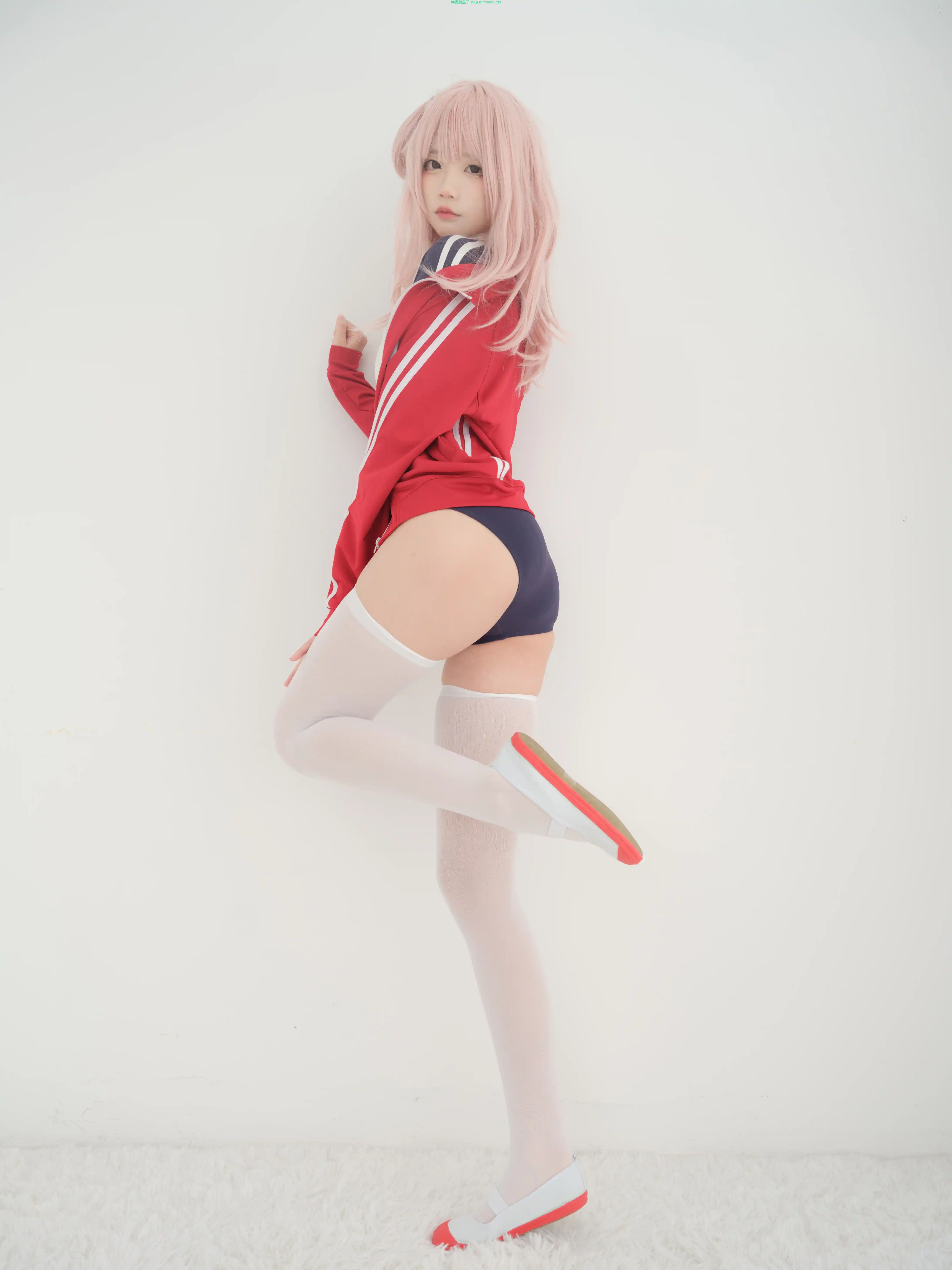 猫耳cosplay体操服45P套图网盘下载